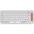 Logitech POP ICON KEYS Bluetooth® Tastatur Deutsch, QWERTZ Weiß Easy Switch 3