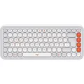 Logitech POP ICON KEYS Bluetooth® Tastatur Deutsch, QWERTZ Weiß Easy Switch 3...