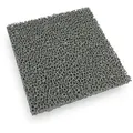 Feuerfest 123 GmbH Kaminofen-Erweiterungssegmet Feinstaub-Rußfilter – zum Nachrüsten Kamine hitzebeständig bis 1.650°C, Reduzierung von Feinstaub durch Schaumkeramische Filter 25 cm x 25 cm x 2.5 cm
