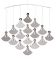 Flensted Mobiles 085b Mobile, Mehrfarbig, 45 x 45 cm
