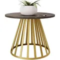Mirjan24 Couchtisch, Mehrfarbig, Metall, Rund,Rund, 58x45x58 cm, Wohnzimmer, Wohnzimmertische, Couchtische