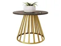 MIRJAN24 Couchtisch Mokod Mini, Beine aus Stahl, 58x58x45 cm