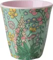 Rice by Rice Melamine Cup With Lupin Print Medium 250 Ml Trinkbecher aus Melamin