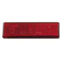 Reflektor Rückstrahler rot eckig selbstklebend 90x25 mm