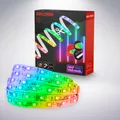 BRILONER LEUCHTEN LED-Streifen "Pimp your Panel LED Stripe", bunt (weiß, neutral), Lichterketten, LED-Streifen