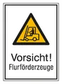 SafetyMarking Warnschild Alu geprägt Flurförderzeuge 520 x 742 mm - 52.A8053