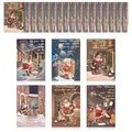 com-four® 100x Grußkarte für Weihnachten - Festtagskarten mit 6 weihnachtlichen Motiven - Festliche Klapp-Karten mit Briefumschlägen - Weihnachtskarten - Festgruß (100 Stück - Santa Claus)