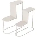 Boltze Home Blumentreppe, Beige, Metall, 18x55x50 cm, Wohnzimmer, Wohnzimmertische, Blumenständer