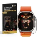 2x 9H Panzerglas für Apple Watch Ultra 3 49mm Full Screen HD klar Tempered Glass Displayschutz Schutzglas Schutzfolie Screen-Protector