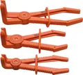 BGS 3x Schlauchklemmen Zangen Schläuche Schläuche Abklemmen Klemmen Abklemmzange