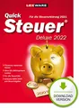 QuickSteuer Deluxe 2022 (für Steuerjahr 2021)| PC Aktivierungscode per Email |Private und gewerbliche Steuererklärung