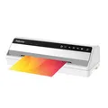 Fellowes Laminiergerät A4 Saturn 3i für Laminierfolien 80-125 Mikron Stärke, Laminiergerät mit60 Sek. Aufwärmzeit, staufreies Laminieren, für Büro und Home Office, inkl. 10 gratis Laminierfolien A4