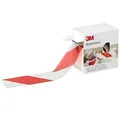 3M ABSPERRBAND Flatterband Warnband Sperrband Trassenband rot-weiß 70mm x 100m