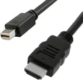 VALUE - Videokabel - DisplayPort / HDMI - Mini DisplayPort (M) bis HDMI (M) - 3 m - abgeschirmt - Schwarz (11.99.5797)