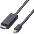 VALUE 11995797 - Mini DisplayPort 1.2 auf HDMI A Stecker, 4K 60Hz, 3,0 m