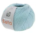 LANA GROSSA MEILENWEIT 100 g SETA Häkelwolle, 400 m (weiche 4-fach Sockenwolle mit Seide-Anteil), 100 g