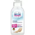 Brauns-Heitmann GmbH & Co. KG IMPRESAN Händedesinfektions-Gel, Desinfektionsgel beseitigt in nur 30 Sekunden mehr als 99,9 % der Bakterien, 50 ml - Flasche 1013512
