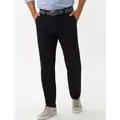 Eurex by Brax Herren Flatfronthose Style JIM PERMA BLUE, dunkelblau, Gr. 265U