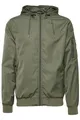 Blend BHRazy Herren Übergangsjacke Herrenjacke Jacke mit Kapuze Reißverschlusstaschen Kordelzug Regular fit, Größe:XL, Farbe:Dusty Olive Green (77203)