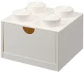 LEGO Schubladenbox DESK DRAWER 4, 1 Schub, weiß