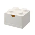 Room Copenhagen 40201735 Lego Schreibtischschublade stapelbar mit 4 Knöpfen