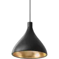 Swell Medium Pendant Schwarz/Messing