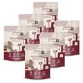 MjAMjAM - Premium Nassfutter für Katzen - Quetschie - purer Fleischgenuss - delikates Känguru pur, 6er Pack (6 x 300 g), getreidefrei mit extra viel Fleisch
