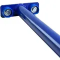 Reckstange 125 cm Turnstange Blau Klimmzugstange Kletterstange Turnreck Metall - Blau