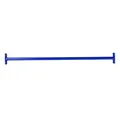 ESTEXO Reckstange Turnstange Klimmzugstange Kletterstange Turnreck Metallreck Gymnastik Gymnastikstange RAL5002 (Blau) 125 cm