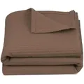 Zollner Kuscheldecke,, Braun, Textil, 150x200 cm, Oeko-Tex® Standard 100, Wohntextilien, Decken, Kuscheldecken