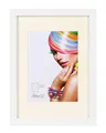 IDEAL TREND 3D Objektrahmen Holz Bilderrahmen Wanddeko Collage Poster Shirt Trikot Rahmen: Farbe: Weiß | Format: 21x29,7
