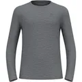 Odlo Herren Merino 200 Crew Neck Longsleeve (Größe M, grau)