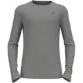 Odlo Herren Merino 200 BL Top Crew Neck L/S grau