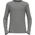 Odlo The Natural Merino 200 Crew Neck Base Layer odlo steel grey melange (10183) M