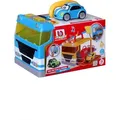 BB Junior 16-88621 - Spielset - My 1st Carry Along Garage inkl. VW New Beetle Spielzeugauto