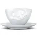 Fiftyeight TV Tassen Kaffeetasse GLÜCKLICH | Kaffeebecher Tasse Teetasse NEU
