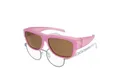 ActiveSol Sonnenbrille Kinder Überzieh-Sonnenbrille Hero Eyes 5-10 Jahre, Polarisiert, UV400