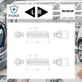 2x ORIGINAL® Monroe Fahrwerksfeder Vorne für VW GOLF V GOLF PLUS V GOLF VI