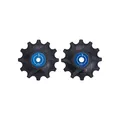 BBB Cycling Schaltrollen 12-T Kasette 11-Fach Schaltwerk SRAM Kompatibel Abgedichtete Lager RollerBoys BDP-06, Schwarz
