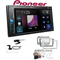 Pioneer Multimedia Autoradio Bluetooth DAB+ für Opel Astra H satin stone