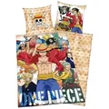 Herding Babybettwäsche One Piece - Wendebettwäsche (Renforc) - 80 x 80 / 135 x 200 cm
