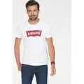 Levi's® T-Shirt Batwing Logo Tee mit Logo-Front-Print weiß L (52/54)
