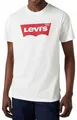 Levi's Herren Graphic Set-In Neck T-Shirt, Batwing Logo, White, L