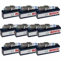 10x BOSCH Zündkerze Doppel Iridium für Opel Meriva B Großraumlimousine S10 1.4