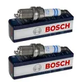 2x BOSCH Zündkerze Doppel Iridium für Opel Meriva B Großraumlimousine S10 1.4