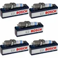 5x BOSCH Zündkerze Doppel Iridium für Opel Meriva B Großraumlimousine S10 1.4
