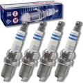 4x BOSCH Zündkerze Double Iridium FR6KII332S für OPEL ASTRA ZAFIRA CORSA ADAM