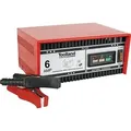 Ladegerät für Blei-Säure-Batterien 12 V, Überladeschutz, LED-Statusanzeige, für Kfz, Lkw, Motorrad, kleines Boot, Traktor, robustes Metallgehäus
