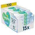 Pampers Harmonie Aqua Baby Feuchttücher 720 Stück 15x48