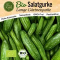 Gärtnergurke Samen (BIO) - 10 Samen Gemüsesamen Gurkensamen Lange